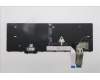 Lenovo 5N21Q49841 Keyboard Internal, Hungarian, Black, Backlight, w/Number