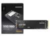 Samsung 980 PCIe NVMe SSD Festplatte 1TB (M.2 22 x 80 mm) für HP Envy x360 m6-aq000