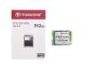 Transcend 300S PCIe NVMe SSD Festplatte 512GB (M.2 22 x 30 mm) für Dell Latitude 14 (7410) Touch