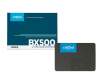 Crucial BX500 SSD Festplatte 2TB (2,5 Zoll / 6,4 cm) für Lenovo Legion 5-15ARH05H (82B1)