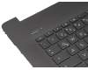 6037B0144704 Original HP Tastatur inkl. Topcase DE (deutsch) schwarz/schwarz (DVD) (Optik: Metall schwarz gebürstet)