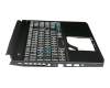 6037B0154104 Original Acer Tastatur inkl. Topcase DE (deutsch) schwarz/schwarz mit Backlight