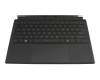 6037B0303201 Original IEC Tastatur inkl. Topcase US (englisch) schwarz/schwarz mit Backlight