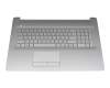 6070B1714503 Original HP Tastatur inkl. Topcase DE (deutsch) silber/silber mit Backlight (DVD)