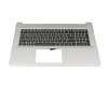 6070B1894805 Original HP Tastatur inkl. Topcase DE (deutsch) schwarz/silber