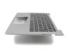 631020101540B Original Lenovo Tastatur inkl. Topcase DE (deutsch) schwarz/silber mit Backlight