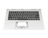 6B.A2KN2.014 Original Acer Tastatur inkl. Topcase DE (deutsch) schwarz/silber