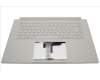 Acer 6B.C5XN7.011 COVER.UPPER.WHITE.mit Tastatur GERMAN