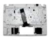 6B.G7AN1.008 Original Acer Tastatur inkl. Topcase DE (deutsch) weiß/weiß
