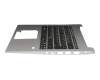 6B.GNKN5.014 Original Acer Tastatur inkl. Topcase DE (deutsch) schwarz/silber