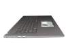 6B.J02N8.019 Original Acer Tastatur inkl. Topcase CH (schweiz) grau/grau mit Backlight