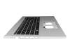 6B.J7WN2.014 Original Acer Tastatur inkl. Topcase DE (deutsch) schwarz/silber