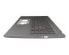 6B.K3BN2.015 Original Acer Tastatur inkl. Topcase CH (schweiz) grau/grau mit Backlight