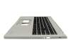 6B.KBRN2.014 Original Acer Tastatur inkl. Topcase DE (deutsch) schwarz/grau mit Backlight