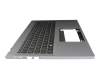 6B.KFTN2.014 Original Acer Tastatur inkl. Topcase DE (deutsch) schwarz/silber mit Backlight