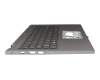 6B.KHKN7.025 Original Acer Tastatur inkl. Topcase CH (schweiz) grau/grau mit Backlight