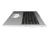 6B.KSJN2.014 Original Acer Tastatur inkl. Topcase DE (deutsch) schwarz/silber