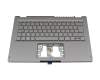 6B.KT4N8.020 Original Acer Tastatur inkl. Topcase DE (deutsch) silber/silber mit Backlight