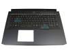 6B.Q3NN7.011 Original Acer Tastatur inkl. Topcase DE (deutsch) schwarz/schwarz mit Backlight