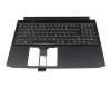 6B.Q6DN2.012 Original Acer Tastatur inkl. Topcase DE (deutsch) schwarz/schwarz mit Backlight