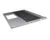 6BA6CN1020 Original Acer Tastatur inkl. Topcase DE (deutsch) schwarz/silber mit Backlight