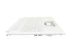 6BC6XN7011 Original Acer Tastatur inkl. Topcase DE (deutsch) weiß/weiß mit Backlight