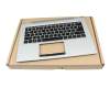 6BHQ7N1019 Original Acer Tastatur inkl. Topcase FR (französisch) schwarz/silber mit Backlight
