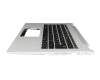 6BHQ7N1019 Original Acer Tastatur inkl. Topcase FR (französisch) schwarz/silber mit Backlight