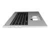 6BJ6SN2014 Original Acer Tastatur inkl. Topcase DE (deutsch) schwarz/silber