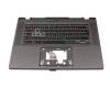 6BKCWN7009 Original Acer Tastatur inkl. Topcase DE (deutsch) schwarz/weiß/grau mit Backlight