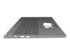 6BKJ9N7011 Original Acer Tastatur inkl. Topcase DE (deutsch) silber/silber mit Backlight