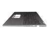 6BKTHN8016 Original Acer Tastatur inkl. Topcase DE (deutsch) grau/grau mit Backlight