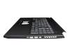 6BQB6N2014 Original Acer Tastatur inkl. Topcase DE (deutsch) schwarz/schwarz mit Backlight