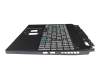 6BQGPN2001 Original Acer Tastatur inkl. Topcase US (englisch) schwarz/weiß/schwarz mit Backlight