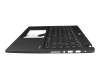 6BVJ5N4008 Original Acer Tastatur inkl. Topcase DE (deutsch) schwarz/schwarz mit Backlight