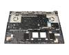713RX-2F Original Asus Tastatur inkl. Topcase DE (deutsch) schwarz/grau mit Backlight (RGB PerKey)