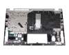 71NK22BO270 Original Acer Tastatur inkl. Topcase DE (deutsch) silber/silber mit Backlight