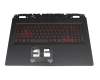 7387353400006 Original Acer Tastatur inkl. Topcase DE (deutsch) schwarz/schwarz mit Backlight
