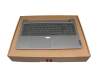 7393246900005 Original Lenovo Tastatur inkl. Topcase DE (deutsch) silber/grau mit Backlight