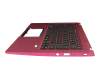 7567650700014 Original Acer Tastatur inkl. Topcase DE (deutsch) schwarz/rot mit Backlight