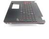 90NB06R2-R30100 Original Asus Tastatur inkl. Topcase DE (deutsch) schwarz/schwarz mit Backlight