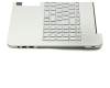 90NB09P1-R31GE0 Original Asus Tastatur inkl. Topcase DE (deutsch) silber/silber mit Backlight
