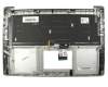 90NB0AU1-R32GE0 Original Asus Tastatur inkl. Topcase DE (deutsch) silber/silber mit Backlight (für Modelle ohne HDD)