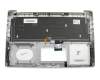 90NB0AU1-R33GE0 Original Asus Tastatur inkl. Topcase DE (deutsch) silber/silber mit Backlight (für Modelle mit HDD)