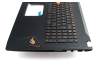 90NB0DQ1-R31GE0 Original Asus Tastatur inkl. Topcase DE (deutsch) schwarz/schwarz mit Backlight