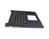 90NB0DS5-R31GE0 Original Asus Tastatur inkl. Topcase DE (deutsch) schwarz/blau mit Backlight