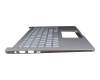 90NB0LP2-R31GE2 Original Asus Tastatur inkl. Topcase DE (deutsch) silber/silber mit Backlight