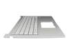 90NB1022-R33GE0 Original Asus Tastatur inkl. Topcase DE (deutsch) grau/silber