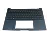 90NB11R1-R31GE0 Original Asus Tastatur inkl. Topcase DE (deutsch) blau/blau mit Backlight