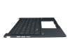 90NB11R1-R31GE0 Original Asus Tastatur inkl. Topcase DE (deutsch) blau/blau mit Backlight